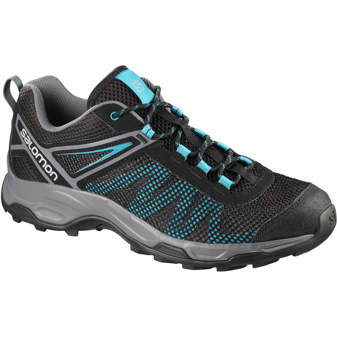 Salomon X ULTRA MEHARI Zapatillas De Running Hombre - Negras Azules - Colombia (69107-CMLW)